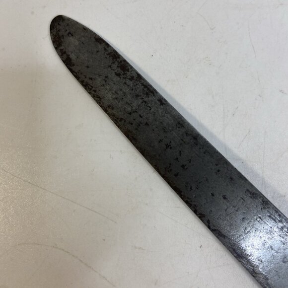 Antique Bone Handle Knife Kitchen or Chefs 7.5 In Blade Butcher Civil War Era - Picture 3 of 10